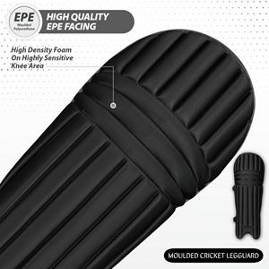 Protège-jambes de cricket en cuir PU moulé sur mesure, légers, de haute qualité, rembourrés en mousse de coton, confortables, équipement de protection des jambes - Product Image 5
