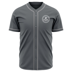 เสื้อเบสบอลคอกลมระบายอากาศได้ดีตัวเลือกขนาดพิเศษสำหรับผู้เล่นซอฟต์บอล - Product Image 2