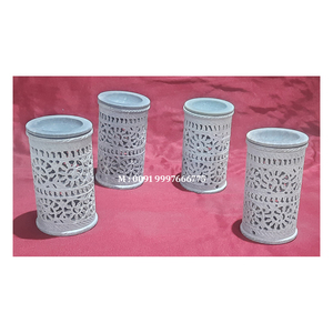 Attractive Looking Handmade Natural Soapstone Carving Bakhoor Burner Round Shape Glossy surface Used For Wedding Gifting Purpose - Product Image 1