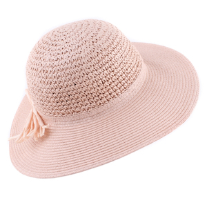 Women's Eco-Friendly Summer Straw Paper <b>Hat</b> and Beach Bag <b>for</b> Fishing Travel Sports Wholesale at Best Price From Vietnam - Product Image 2