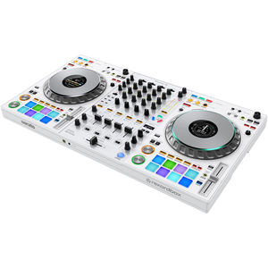 คอนโทรลเลอร์ดีเจ 4 แชนแนล Pi-oneer DJ DDJ-FLX10 พร้อมการรับประกัน 3 ปี สำหรับ Rekordbox Serato DJ Pro (รุ่นลิมิเต็ดอิดิชั่น สีขาว ผลิตในสหรัฐอเมริกา) - Product Image 1