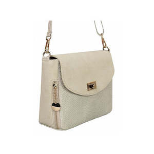 Structured Crossbody Bag in Genuine Suede and Croco Leather - Made in <b>Italy</b> - Art. 23035 - Product Image 2