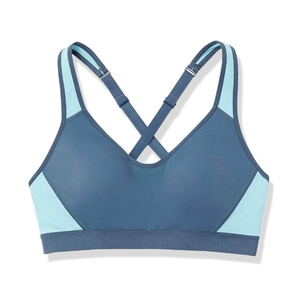 Soutien-gorge de sport personnalisé pour femmes Léger Stretch Cross-Back Activewear pour Yoga Gym Réglable Fitness Spandex Polyester Workout Bra - Product Image 1