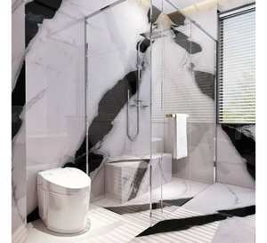 Mármol Blanco Pulido de Lujo Moderno Más Vendido, 1 Año de Garantía, para Baño, Cocina, Villa, Taller, Uso Interior/Exterior - Product Image 1