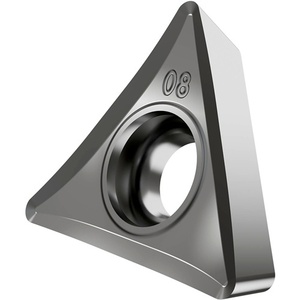 Inserto de Torneado Plateado ISO TCGT 16T304E-SF3H07, Diámetro Interior de 4.4 mm, Tamaño D 10, para Aplicaciones de Torneado de Herramientas - Product Image 1