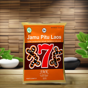 JMK Pitu Laos, Mezcla de Bebida Herbal Instantánea, 7g, Sin Azúcar, Mezcla Herbal Indonesia para el Bienestar Corporal - Product Image 5