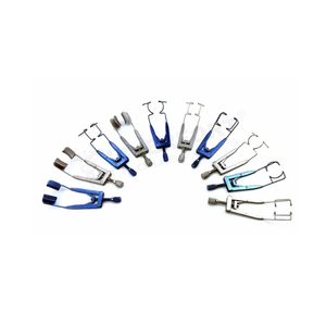 Ouvre-paupières double réglable de haute qualité, 10 pièces, écarteur de paupières, spéculums, manuel, acier inoxydable, chirurgical ophtalmique - Product Image 1