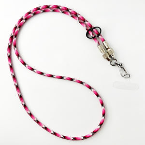 สายคล้องโทรศัพท์ป้องกันการสูญหายปรับได้สายไนลอนถักด้วยแจ็กเก็ตสำหรับโทรศัพท์มือถือและรถยนต์ - Product Image 4