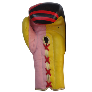 Vente en gros de gants de boxe professionnels avec logo personnalisé pour enfants en cuir de buffle protection UV et respirant tailles 8oz-16oz utilisation d'entraînement - Product Image 4