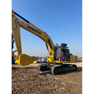 Komatsu PC350, excavación de zanjas de mineral de 35 toneladas, excavadoras Harga, movimiento de tierras, oruga hidráulica usada, excavadora grande de segunda mano - Product Image 2