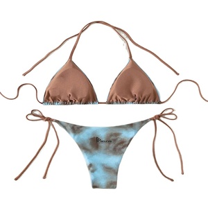 ชุดว่ายน้ำทูพีซแฟชั่นสำหรับผู้หญิง ผ้าสแปนเด็กซ์ แห้งเร็ว เหมาะสำหรับใส่ไปเที่ยวทะเลช่วงฤดูร้อน - Product Image 6