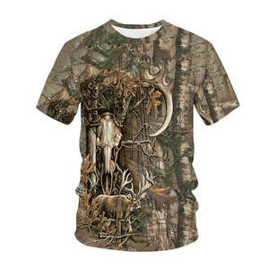 Comprar ahora 2025Hot Sale 100% Cotton Real Tree Camo Shirt Camisetas Hip Hop Hunting Tops Fashion Street Wear T Shirt Hombres - Product Image 1
