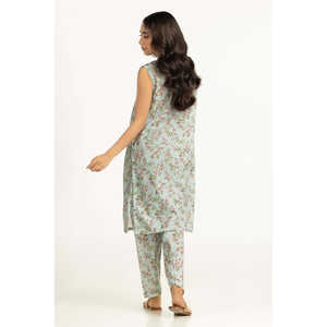 Ensemble Coordonné IUSTTS-2127 – Haut en Crêpe Imprimé pour le Quotidien, Collection Printemps/Été - Product Image 4