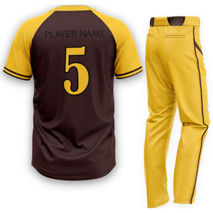 Bonne qualité 2023 conception personnalisée plus récent célèbre vierge personnalisé Softball impression personnalisée uniformes de Baseball - Product Image 4