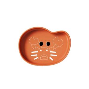 Tazón de succión de bebé de silicona sin BPA de alta calidad con parte superior antideslizante clásica para contenedor de alimentos nueva placa superior - Product Image 3