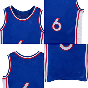 Camisetas de Baloncesto Retro Vintage de Diseño Personalizado, Chalecos Clásicos de Verano, Técnica de Sublimación, 100% Poliéster Antibacteriano - Product Image 6