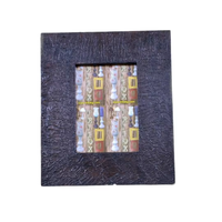 Cadre photo en bois dur fait main en Inde, finition antique, 8x10 pouces, impression personnalisée 1 couleur, OEM disponible, cadeau