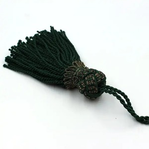 OEM Handmade Knot <b>Tassel</b> Crafts Bullion <b>Tassels</b> Made of Rayon Silk for <b>Curtain</b> & Fashion Accessories Wholesale Manufacturers - Product Image 5