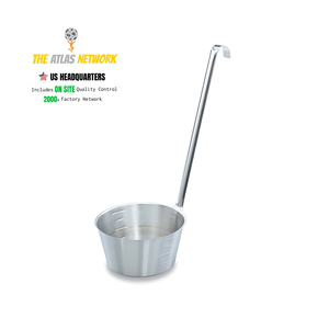 Innovador cucharón de acero inoxidable con mango enganchado, herramienta de cocina conveniente para servir sopa, verter aceite también para usar como bolso - Product Image 1