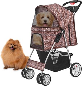 El cochecito de productos para mascotas del fabricante de Vietnam de 360 grados incluye roturas de rueda trasera giratorias de rueda delantera - Product Image 1