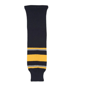 Nouvelle Arrivée DAFFODILS Chaussettes de Hockey sur Glace Professionnelles Design Personnalisé Impression d'Équipe Vêtements de Sport Services OEM Disponibles Tailles S-XL - Product Image 2