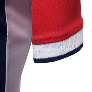 Venta al por mayor 100% algodón hombres para polos bordados personalizados lisos diseños sólidos ODM suministro para compradores a granel - Product Image 5