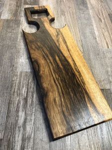 เขียงไม้อะคาเซียเขียงไม้เนื้อแข็งตามสั่งเครื่องครัว - Product Image 4