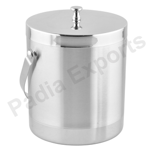 ถังน้ำแข็งโลหะตรงหรูหราสำหรับเครื่องดื่มเย็นๆในงานปาร์ตี้ - Product Image 1