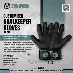 Guantes de Portero Transpirables de Alta Gama en Negro y Amarillo, con Látex en el Dorso y Corte de Dedos Enrollados para Entrenamiento al Aire Libre y Competición - Product Image 6