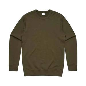 100% algodón Vintage OEM French Terry Pullover personalizado cuello redondo bordado sudaderas con capucha para hombres 300GSM alta calidad liso teñido en blanco - Product Image 3