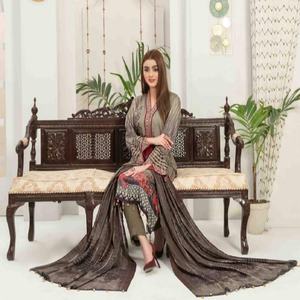 Shalwar Kameez de Algodón y Seda de Alta Calidad para Mujer, Colores Personalizados 2023, Estilo Indio-Pakistaní para Toda Temporada, Lavable - Product Image 4