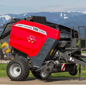 Mini Round Hay and Straw Baling Machine Grass <b>Baler</b> with Core Motor Component for Sale. - Product Image 1