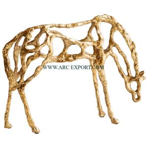 Anneau rond concevant une grande sculpture antique en métal Standard de haute qualité de luxe de table Art créatif Sculpture de fantaisie à vendre - Product Image 4