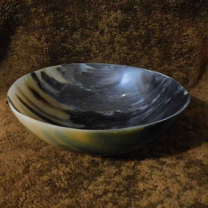 Cuenco de Cuerno de Búfalo Pulido a Mano de la Mejor Calidad, Utensilios de Cocina Naturales Ecológicos, Estilo Clásico para Fiestas, por Saniya Handicraft - Product Image 2