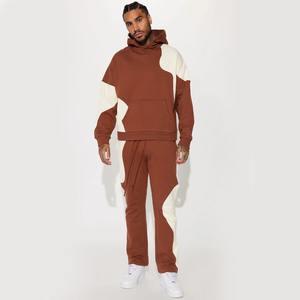 Sweat-shirts à capuche pour hommes en coton/polyester les plus vendus, design appliqué, poche kangourou, couleur personnalisée, tailles plus grandes - Séchage rapide - Product Image 4