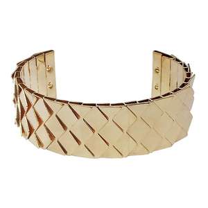 Urthn Adjustable Gold-Plated <b>Kada</b> Fashionable Wrap Bracelet 1402206A Model - Product Image 1