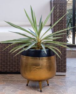 Planteur de forme ronde en métal personnalisé à bas prix - Product Image 2