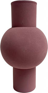 Florero de hierro exclusivo de alta calidad tallas artísticas y acabado rústico para decoración de bodas, eventos u oficinas - Product Image 3