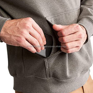 Sweat à capuche pour homme en coton 100% de haute qualité, respirant, coupe classique pour l'hiver, prix raisonnable - Product Image 4