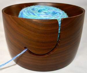 Handcrafted wooden yarn <b>storage</b> bowl portable lightweight tabletop decoration & <b>knitting</b> yarn <b>storage</b> holder use Customized wood - Product Image 5