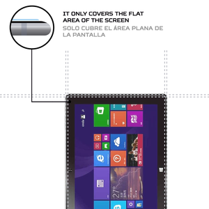 Protector de pantalla ANTISHOCK para tableta Onda V102w Protección mejorada - Product Image 4