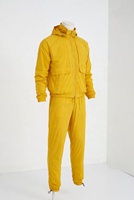 Ensemble de survêtement deux pièces personnalisé en nylon et polyester pour homme – Veste coupe-vent et pantalon de jogging pour l'été