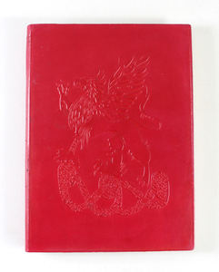 Suministros al por Mayor, Papel Hecho a Mano con Diseño Repujado, Cubierta de Papel de Algodón Reciclado Hecho a Mano, Diario de Cuero Vintage - Product Image 1