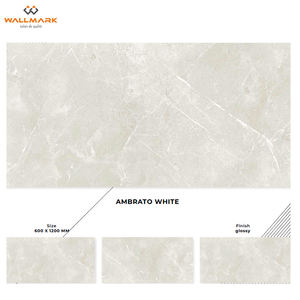 Azulejos de Porcelana Esmaltada con Diseño Europeo Moderno, Color Marrón Sueño, 600x1200, Patrón Continuo, Azulejos de Piso de Mármol Cultivado de Primera Calidad - Product Image 3