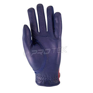 Gants de golf en cuir véritable souple de qualité supérieure avec logo personnalisé Gants de golf de qualité supérieure faits à la main par sublimation - Product Image 2