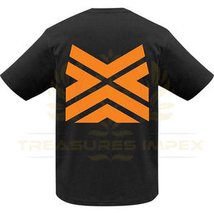 100% coton peigné haute visibilité grille impression T-Shirt facile à porter durable 180gsm gilet de sécurité réfléchissant avec Logo personnalisation Support - Product Image 6