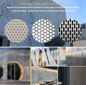 Tôle perforée en aluminium, maille métallique perforée en acier, fil de 1 mm de diamètre, filtres de 2 mm, tôle perforée - Product Image 6