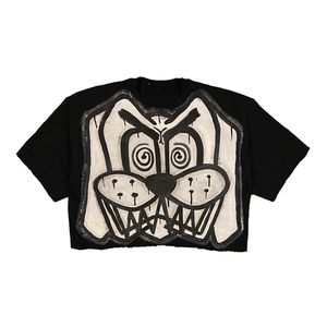 T-shirts Boxy Homme 2025 100% Coton Vintage Respirant Design Personnalisé Haute Qualité 300g Col Rond Sérigraphié - Product Image 2