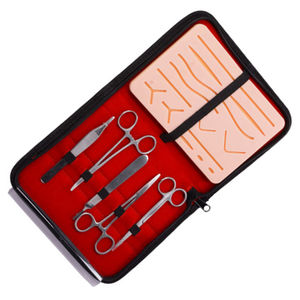 Kits de Cirugía de 5 piezas de calidad superior con mango de bisturí, cuchillo, pinzas de tijera, pinzas de aguja, juegos de herramientas, juego de sutura - Product Image 5