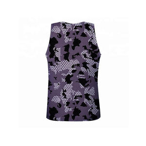 Camiseta sin mangas de gimnasio de algodón 100% de 220gsm a precio de fábrica, camiseta sin mangas lisa en blanco con logotipo personalizado de punto transpirable de secado rápido para hombre - Product Image 6